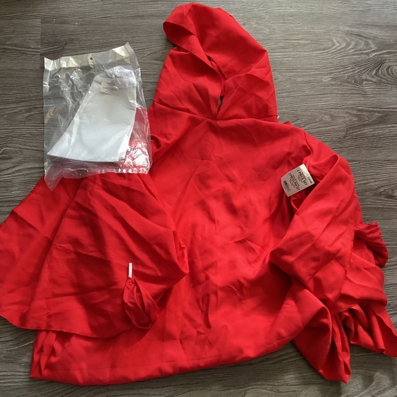 Red Handmaiden Costume - sz M - Picture 3 of 6
